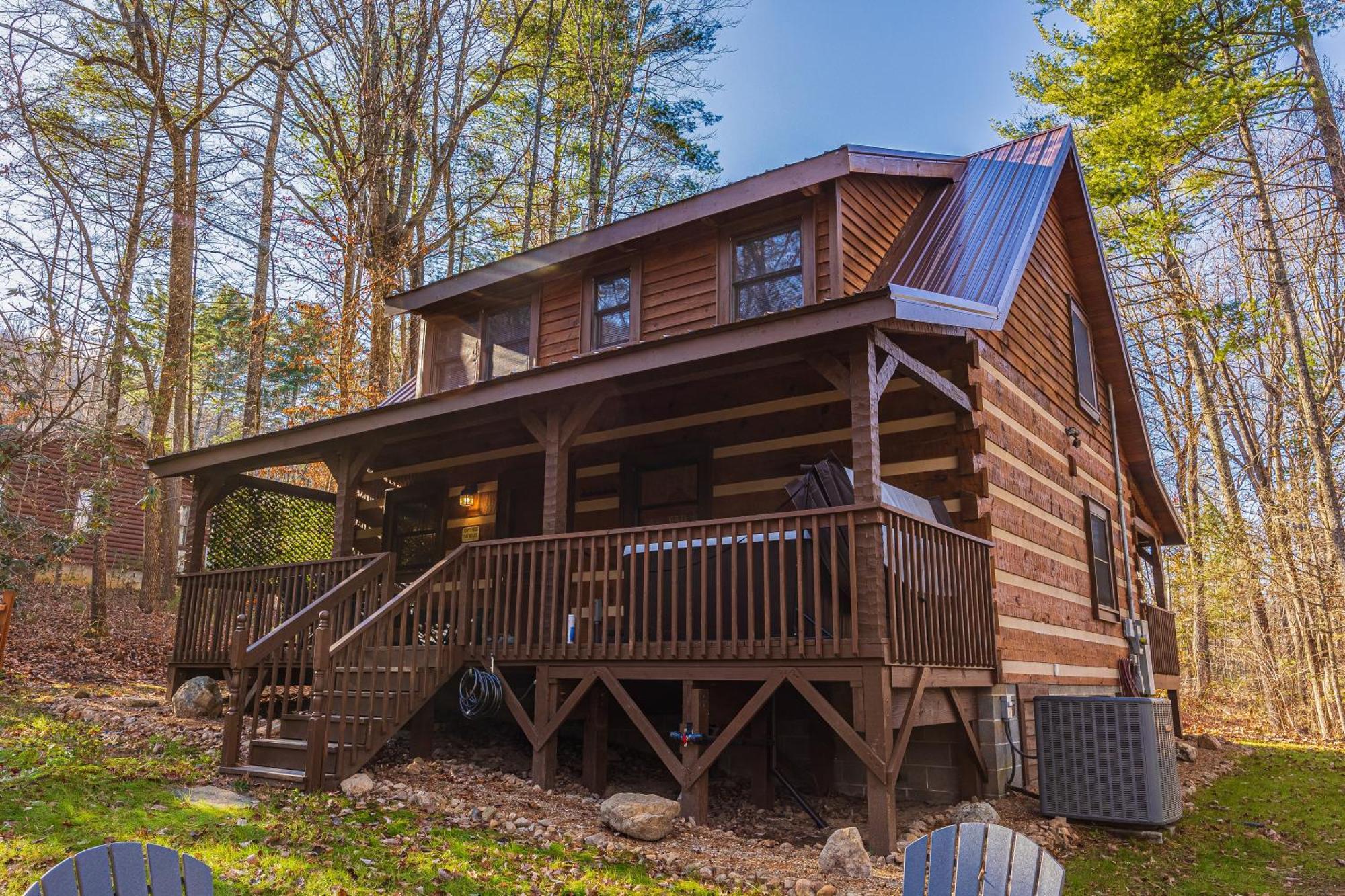 Hidden Hideaway Cabin Villa Cosby Exterior photo